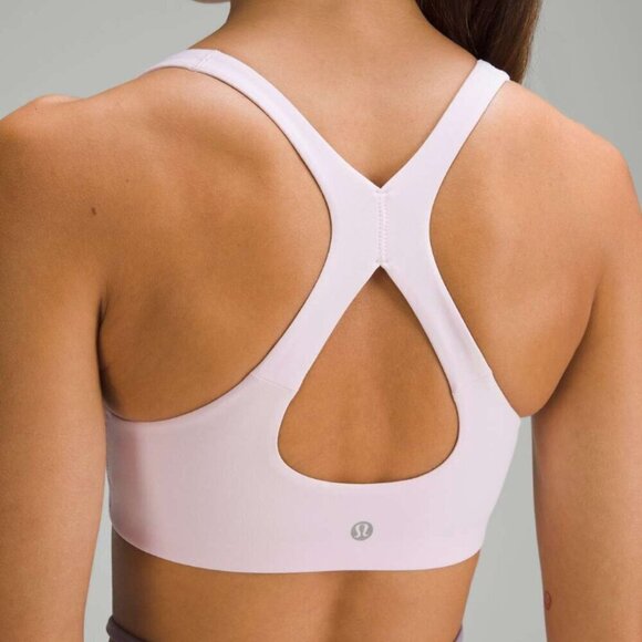 Lululemon SmoothCover Yoga Bra *Light Support, B/C Cup Meadowsweet Pink - Picture 4 of 4